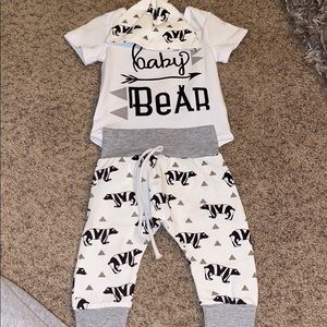 NWOT - Baby Bear outfit